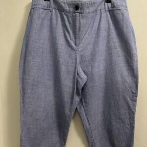 Talbots Perfect Crop Pants Chambry